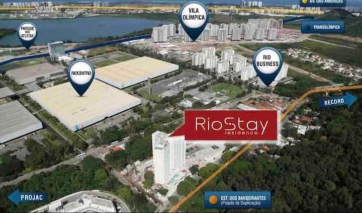 ריו דה ז'ניירו Flat Com Cozinha - Rio Stay - Rock In Rio - Rio Centro מראה חיצוני תמונה